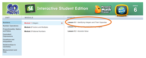 Interactive Student Edition
